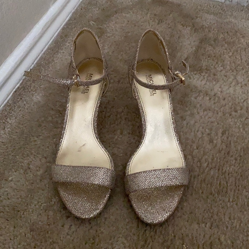 Michael Kors Gold Sandals